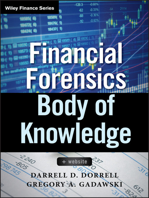 Cover image for Financial Forensics Body of Knowledge